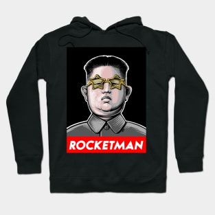 President Trump Kim Jong Un Rocket Man Hoodie